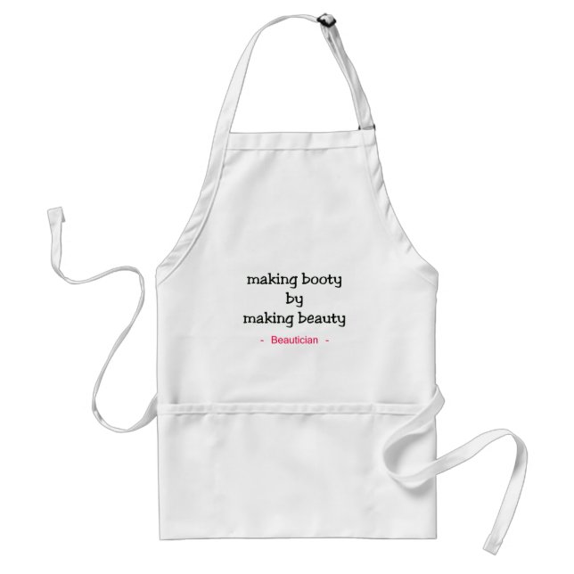 Making Beauty Adult Apron (Front)