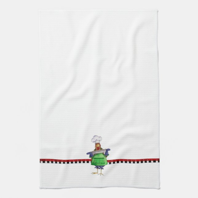 Making Casserole Towel (Vertical)