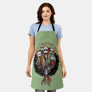 Making Christmas Fright Nutcrackers Apron