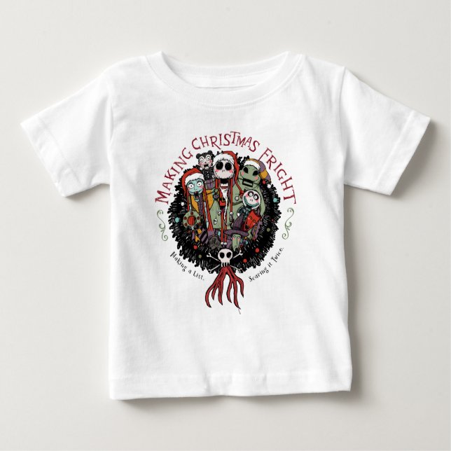 Making Christmas Fright Nutcrackers Baby T-Shirt (Front)