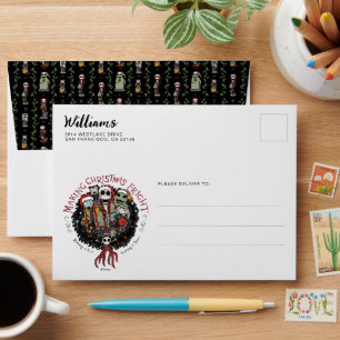 Making Christmas Fright Nutcrackers Envelope