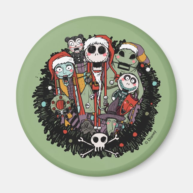 Making Christmas Fright Nutcrackers Magnet (Front)