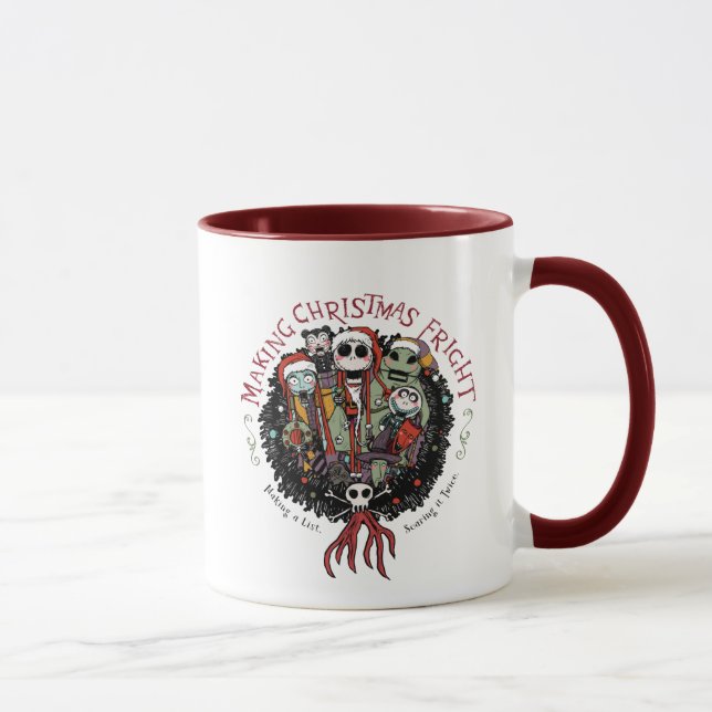 Making Christmas Fright Nutcrackers Mug (Right)