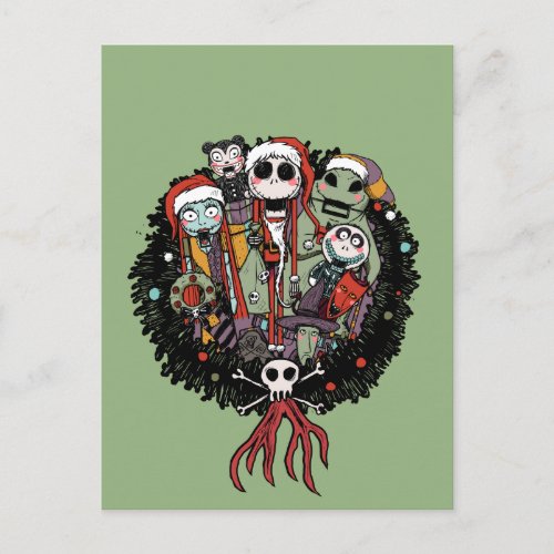 Making Christmas Fright Nutcrackers Postcard