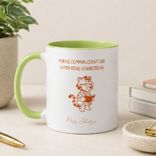 Making Commas Count Captivating Connections Gramma Mug