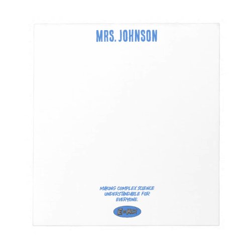 Making Complex Science Understandable For Everyone Notepad