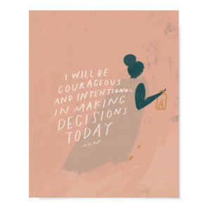 Making Decisions - Inspirational Office Quote Poster
