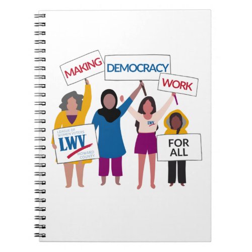 Making Democracy Work Spiral Notebook