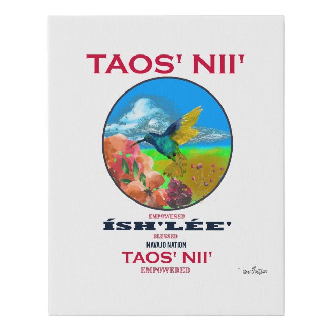 Making Dough Faux Canvas Print (Front)