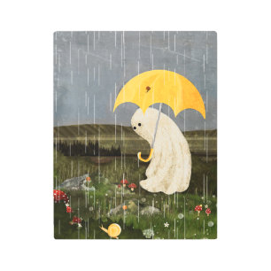 Making Friends Metal Print