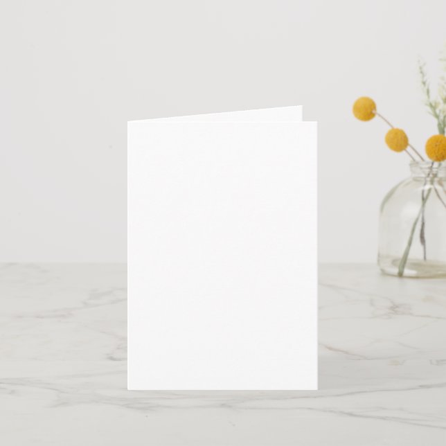 Making Friends Poster Thank You Card (Front)