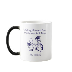 Making Grammar Fun One Lesson At A Time Design Color Morph Mug