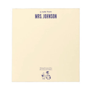 Making Grammar Fun One Lesson At A Time Design Notepad