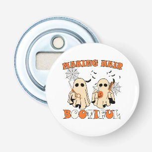 Making Hair Funny Ghost Hairdresser Halloween Bottle Opener