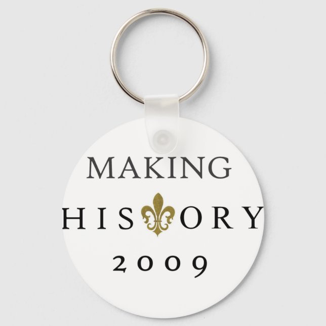 MAKING HISTORY 2009 WHODAT NATION KEYCHAIN (Front)