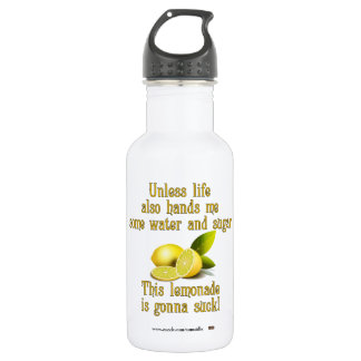 Making Lemonade Water Bottle