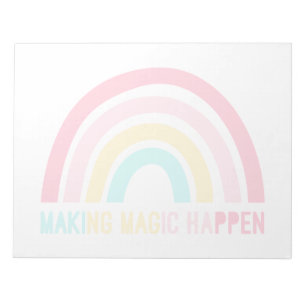Making Magic Happen Notepad