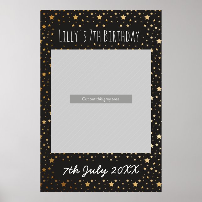 Making Magic Photo Booth Prop Poster (Front)