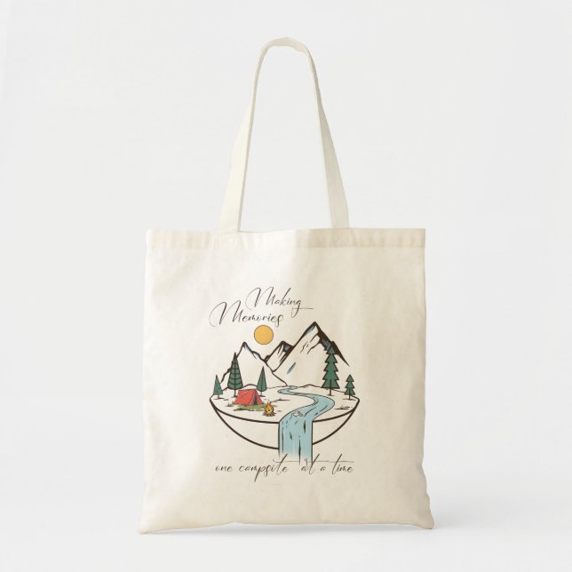 Making Memories Camping Tote Bag (Front)