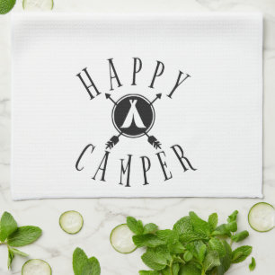 Making Memories Happy Camper Fun Summer Kitchen To Kitchen Towel