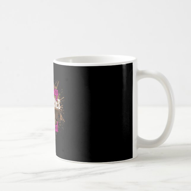 Making memories mud run squad mud girl running  coffee mug (Right)
