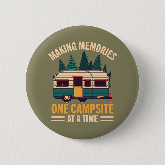 Making Memories on CampSite Button (Front)