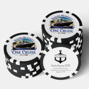 Making Memories One Cruise at a Time Poker Chips