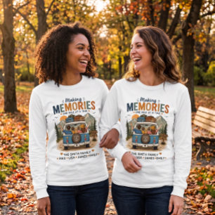 Making Memories One Mile at a Time   Custom Family T-Shirt