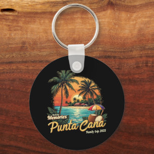 Making Memories Punta Cana Family Trip 2025 Keychain