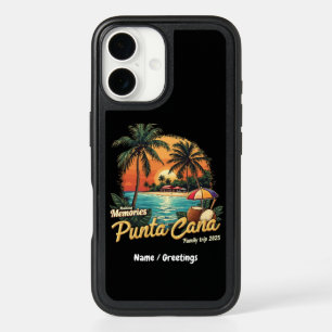 Making Memories Punta Cana Family Trip 2025 iPhone 16 Case