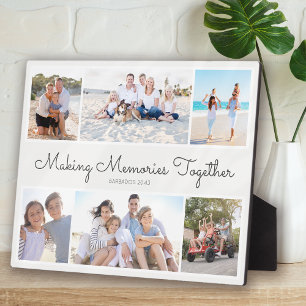Making Memories Together Photo Collage Keepsake Plaque
