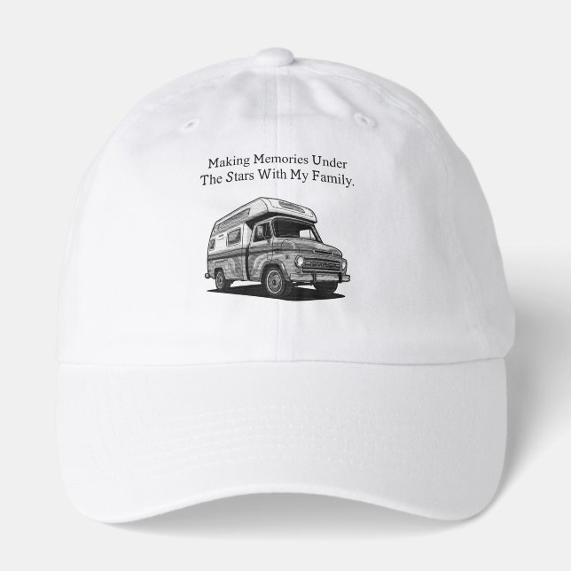 Making Memories Under Stars Family Outdoor Bonding Hat (Front)