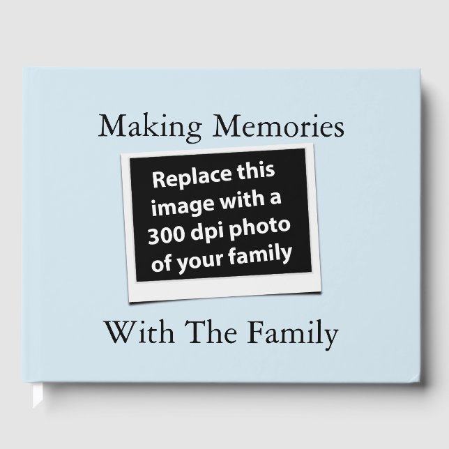 Making Memories With The Family Reunion Registry Guest Book (Front)
