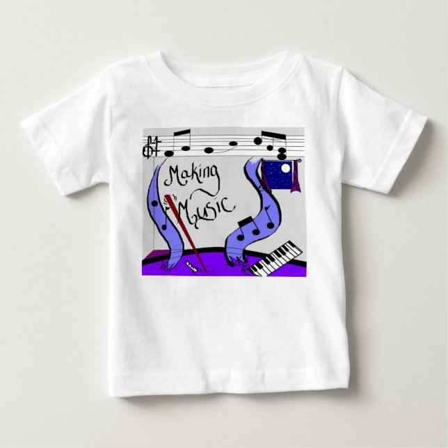 Making Music Baby T-Shirt (Front)
