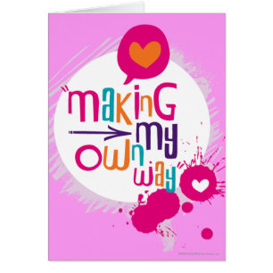 Making My Own Way Cards