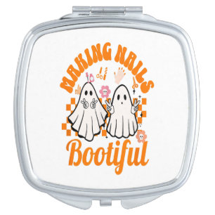 making nails bootiful halloween compact mirror