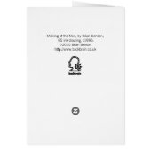 Making of the Man, by Brian Benson Cards (Back)
