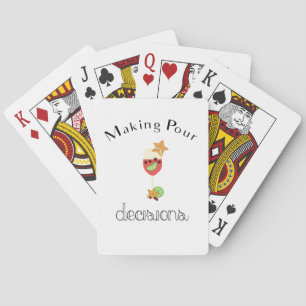 Making Pour Decisions with Sangria Wine Glass Poker Cards