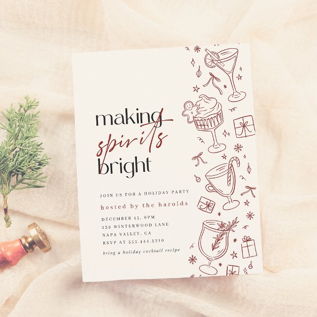 Making Spirits Bright Doodle Budget Christmas (Creator Uploaded)