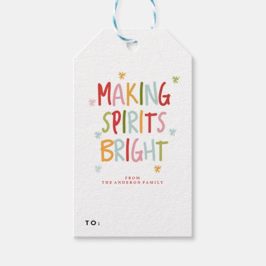 making spirits bright holiday