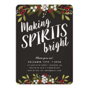christmas invitations zazzle