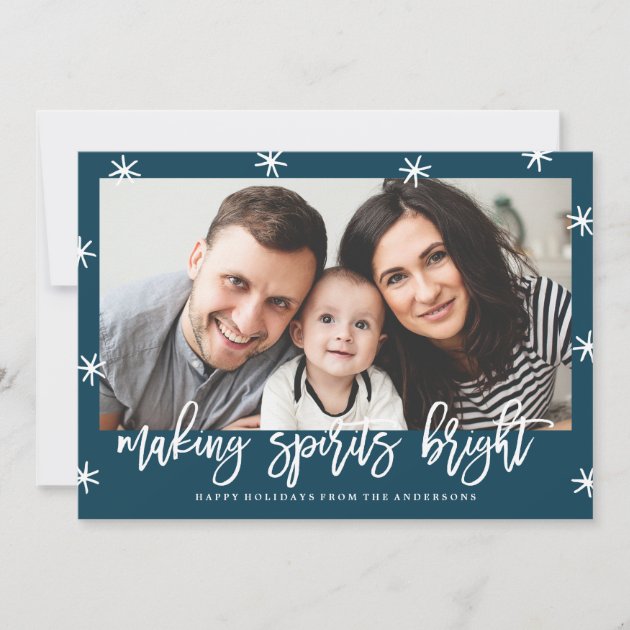 Making Spirits Bright | Holiday Photo Card