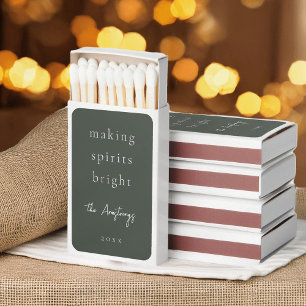 Making Spirits Bright   Minimalist Christmas Matchboxes