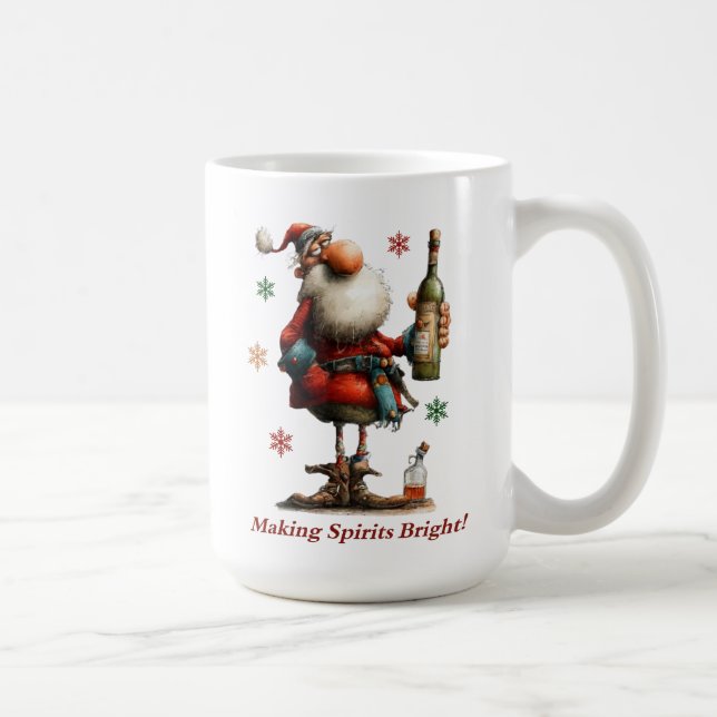 Making Spirits Bright Mug (Right)