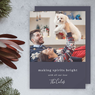 Making Spirits Bright Photo Frame