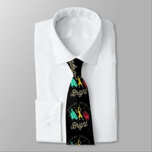 Making Spirits Bright Neck Tie