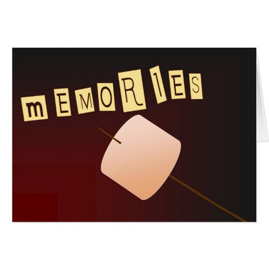 Making Sweet Memories at Summer Camp Cards (Front Horizontal)
