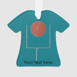 Making the goal Football Shirt Ornaments