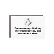 Making the world better... Car Magnet