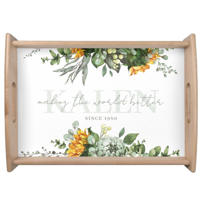 Making The World Better Since Serving tray (Front)